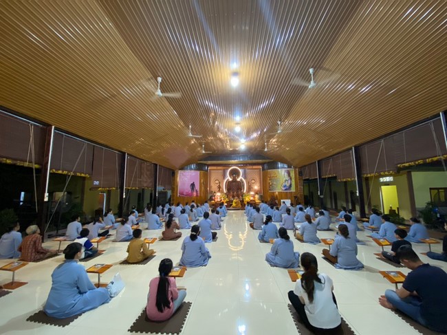 Repentant ceremony at Suoi Phap Pagoda