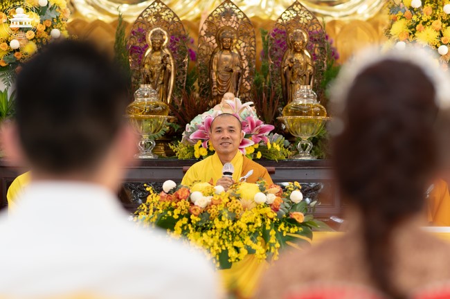 Wedding Ceremony at the pagoda