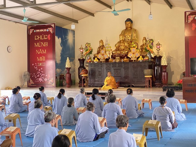 One - Day Practice at Dong Cao pagoda, Thanh Hoa