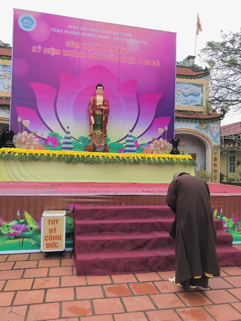 One - Day Practice at Dong Cao pagoda, Thanh Hoa