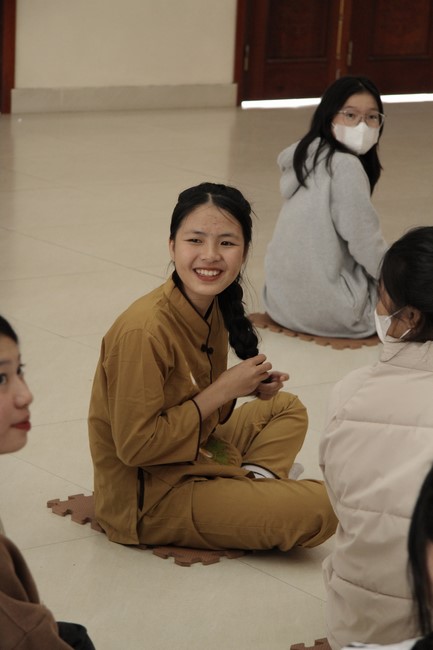 Youth towards Buddhism Retreat and Tea Meditation at Giai Lam pagoda, Ha Tinh