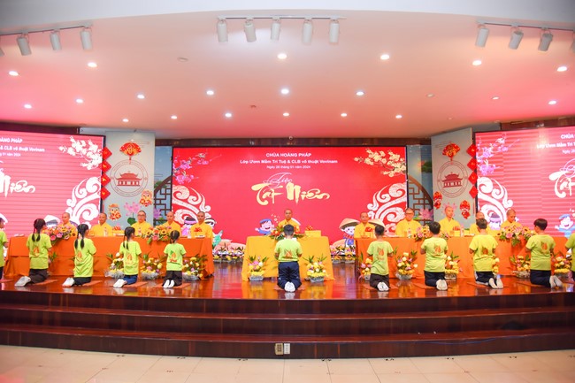 The Vovinam Kung Fu Class and Wisdom Nurturing class's Year-End Party