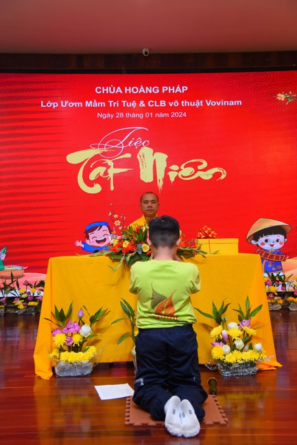 The Vovinam Kung Fu Class and Wisdom Nurturing class's Year-End Party