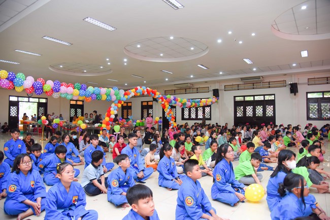 The Vovinam Kung Fu Class and Wisdom Nurturing class's Year-End Party