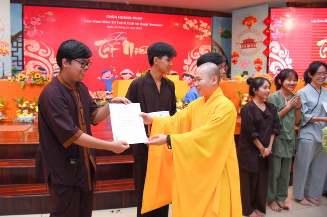 The Vovinam Kung Fu Class and Wisdom Nurturing class's Year-End Party