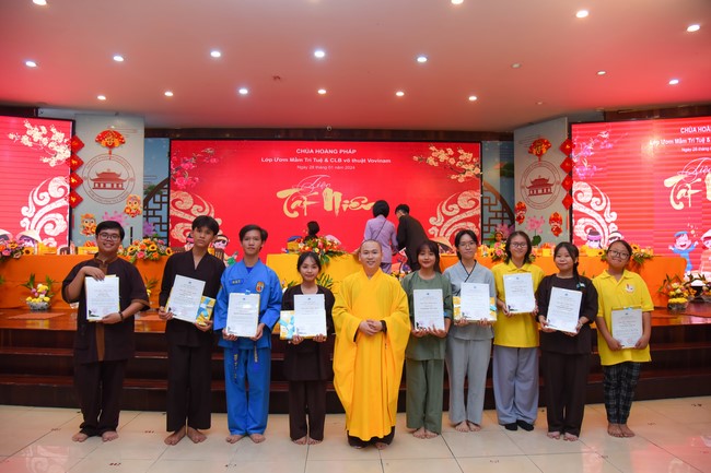 The Vovinam Kung Fu Class and Wisdom Nurturing class's Year-End Party