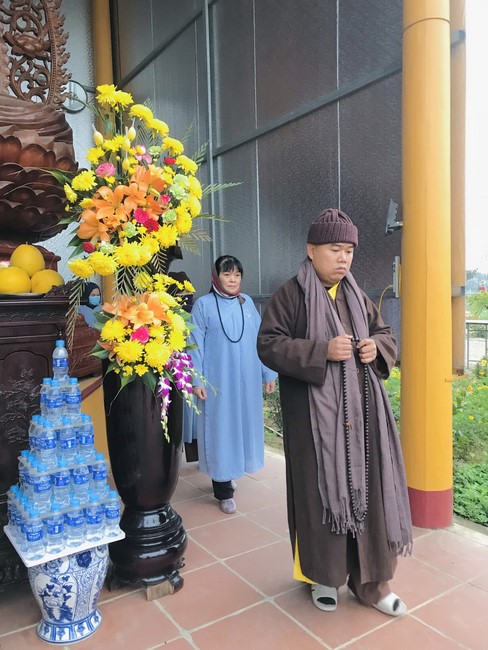 Chùa Đống Cao – Thanh Hóa: Khóa tu cuối năm - Lễ tất niên và trao quà tết