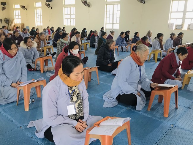 Chùa Đống Cao – Thanh Hóa: Khóa tu cuối năm - Lễ tất niên và trao quà tết