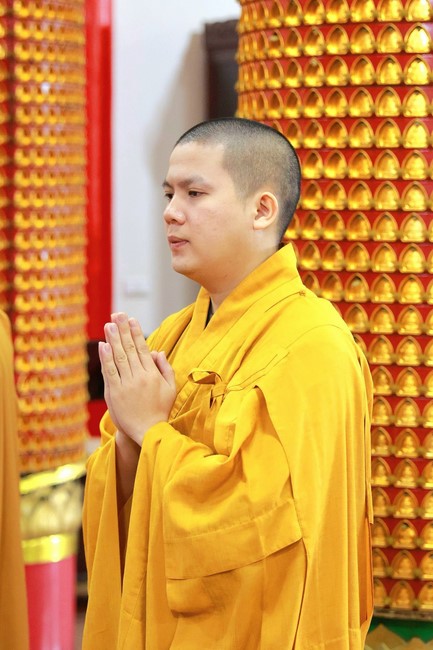 Year-end repentant Assembly at Linh An Temple in Taiwan