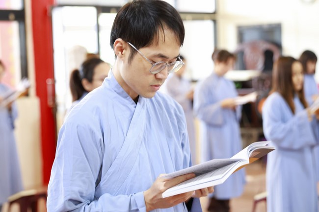 Year-end repentant Assembly at Linh An Temple in Taiwan