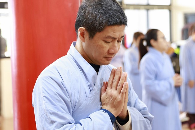 Year-end repentant Assembly at Linh An Temple in Taiwan