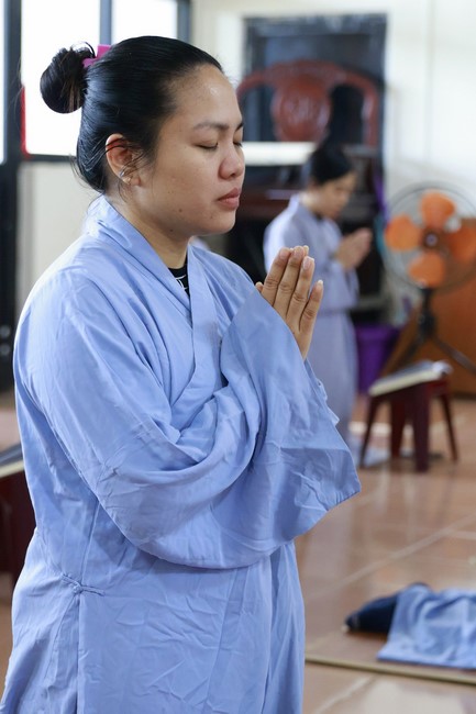 Year-end repentant Assembly at Linh An Temple in Taiwan