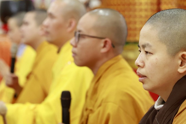 Year-end repentant Assembly at Linh An Temple in Taiwan