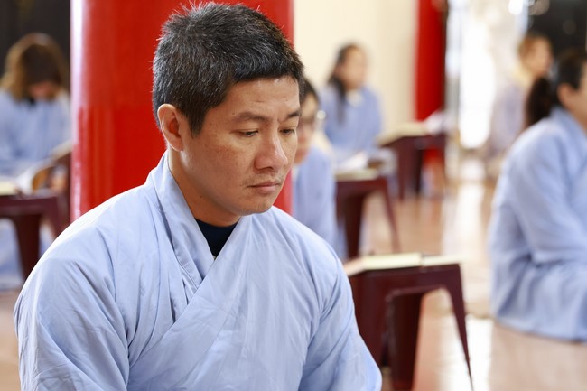 Year-end repentant Assembly at Linh An Temple in Taiwan