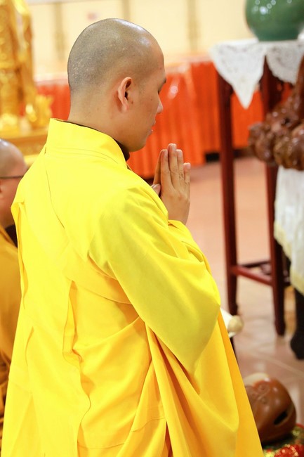 Year-end repentant Assembly at Linh An Temple in Taiwan