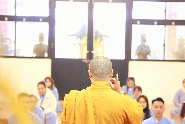 Year-end repentant Assembly at Linh An Temple in Taiwan