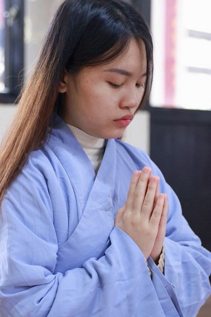 Year-end repentant Assembly at Linh An Temple in Taiwan