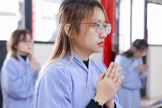 Year-end repentant Assembly at Linh An Temple in Taiwan