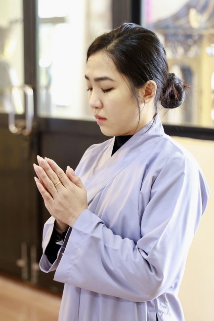 Year-end repentant Assembly at Linh An Temple in Taiwan