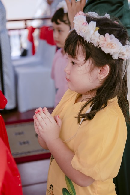 Wedding Ceremony at the pagoda