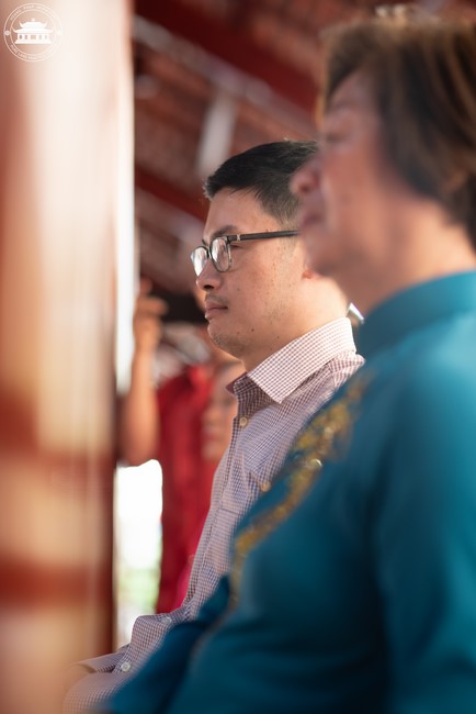 Wedding Ceremony at the pagoda
