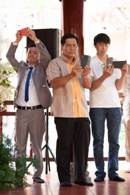 Wedding Ceremony at the pagoda
