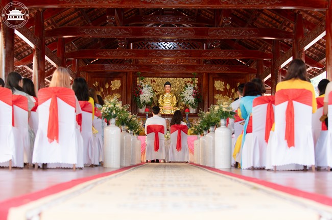 Wedding Ceremony at the pagoda