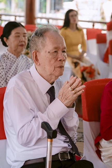 Wedding Ceremony at the pagoda