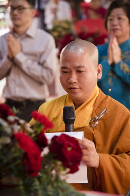Wedding Ceremony at the pagoda