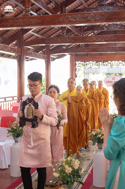 Wedding Ceremony at the pagoda