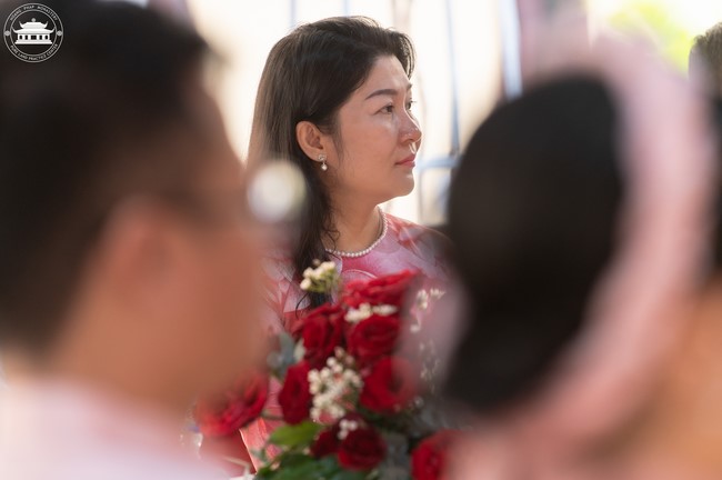 Wedding Ceremony at the pagoda