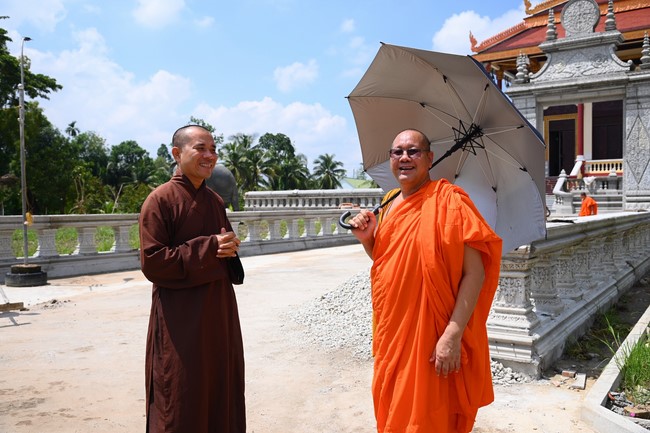 Quỹ đào tạo Tăng tài Ngộ Chân Tử cúng dường tại Học viện Phật giáo Nam Tông Khmer,  Cần Thơ.