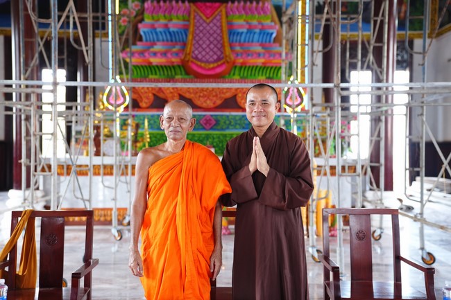 Quỹ đào tạo Tăng tài Ngộ Chân Tử cúng dường tại Học viện Phật giáo Nam Tông Khmer,  Cần Thơ.