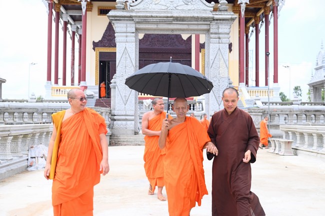 Quỹ đào tạo Tăng tài Ngộ Chân Tử cúng dường tại Học viện Phật giáo Nam Tông Khmer,  Cần Thơ.