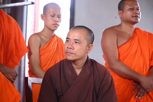 Quỹ đào tạo Tăng tài Ngộ Chân Tử cúng dường tại Học viện Phật giáo Nam Tông Khmer,  Cần Thơ.