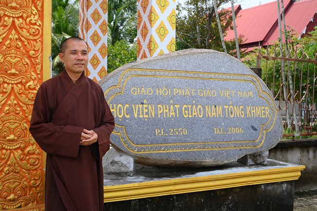 Quỹ đào tạo Tăng tài Ngộ Chân Tử cúng dường tại Học viện Phật giáo Nam Tông Khmer,  Cần Thơ.