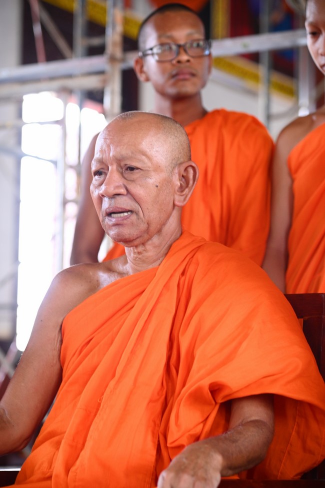 Quỹ đào tạo Tăng tài Ngộ Chân Tử cúng dường tại Học viện Phật giáo Nam Tông Khmer,  Cần Thơ.