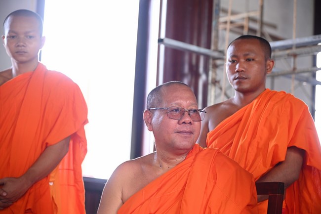 Quỹ đào tạo Tăng tài Ngộ Chân Tử cúng dường tại Học viện Phật giáo Nam Tông Khmer,  Cần Thơ.