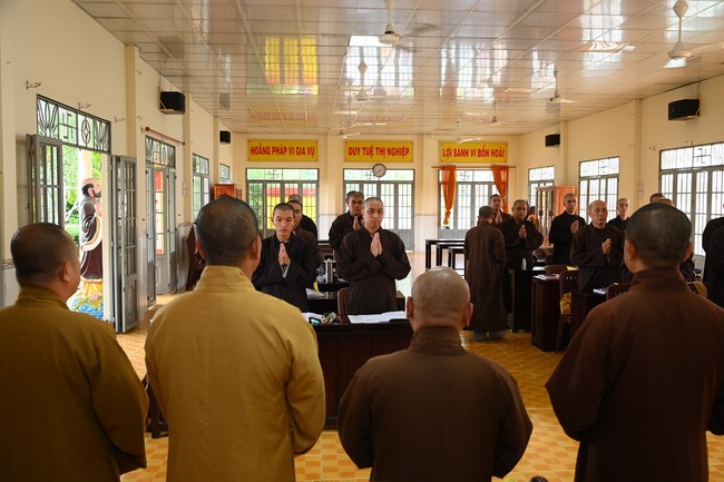 Quỹ đào tạo Tăng tài Ngộ Chân Tử cúng dường tại Trường Trung cấp Phật học tỉnh Đồng Tháp