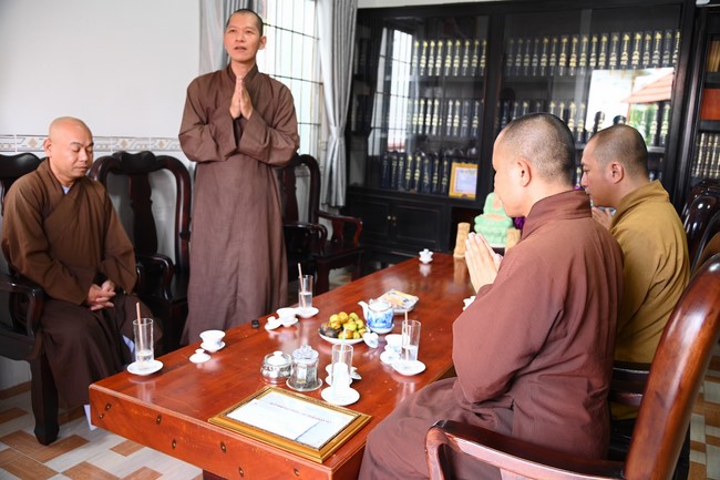 Quỹ đào tạo Tăng tài Ngộ Chân Tử cúng dường tại Trường Trung cấp Phật học tỉnh Đồng Tháp