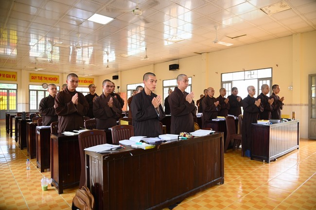 Quỹ đào tạo Tăng tài Ngộ Chân Tử cúng dường tại Trường Trung cấp Phật học tỉnh Đồng Tháp