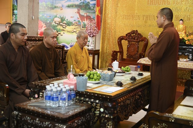 Quỹ đào tạo Tăng tài Ngộ Chân Tử cúng dường tại Trường Trung cấp Phật học tỉnh Trà Vinh