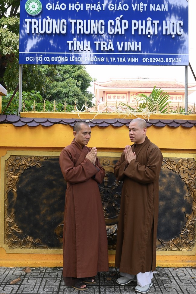 Quỹ đào tạo Tăng tài Ngộ Chân Tử cúng dường tại Trường Trung cấp Phật học tỉnh Trà Vinh