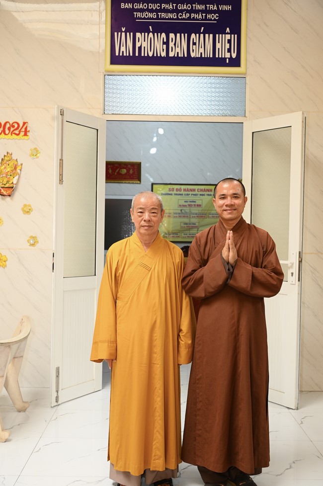 Quỹ đào tạo Tăng tài Ngộ Chân Tử cúng dường tại Trường Trung cấp Phật học tỉnh Trà Vinh