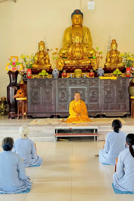 The 17th Retreat I have returned… at Dong Cao Pagoda, Thanh Hoa