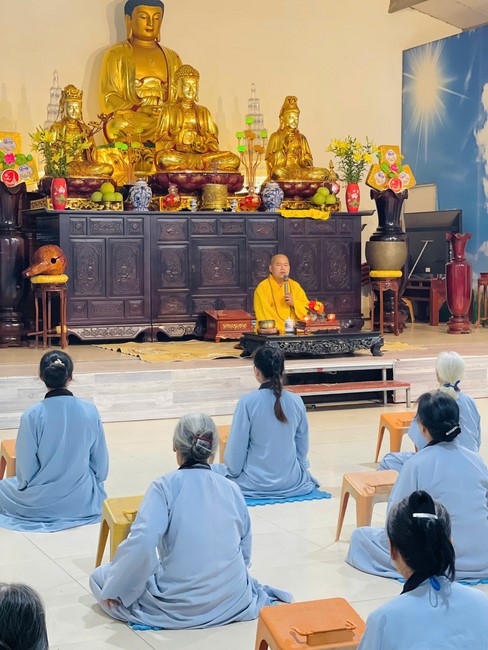 The 17th Retreat I have returned… at Dong Cao Pagoda, Thanh Hoa