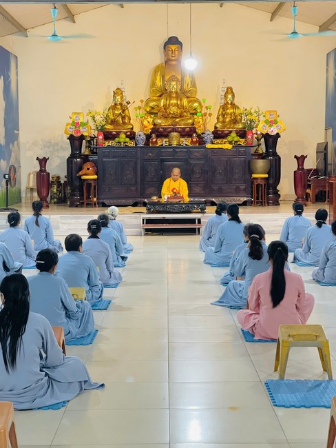 The 17th Retreat I have returned… at Dong Cao Pagoda, Thanh Hoa