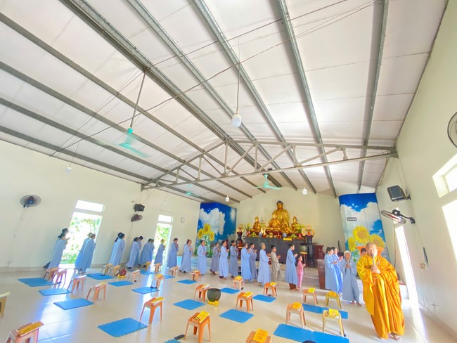 The 17th Retreat I have returned… at Dong Cao Pagoda, Thanh Hoa