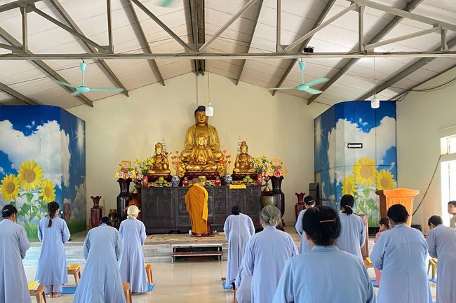 The 17th Retreat I have returned… at Dong Cao Pagoda, Thanh Hoa