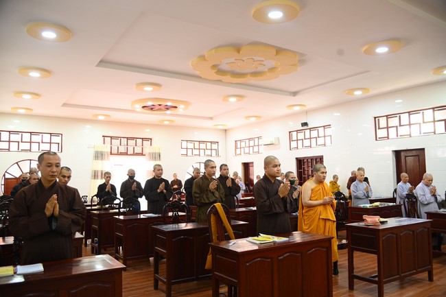 Quỹ đào tạo Tăng tài “Ngộ Chân Tử” cúng dường tại trường Trung cấp Phật học Sóc Trăng